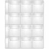 Лист для альбома OfficeSpace Optima, на 12 монет, 60х60мм, 120мкм, 10шт/уп