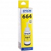 Картридж EPSON T6644 для L100/L110/L200/L210/L300/L350/L355/L550, 7500стр, Yellow