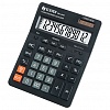 Калькулятор настольный 12 разр. ELEVEN SDC-444S, двойное питание, 205х155х36мм, черный