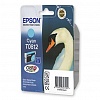 Картридж EPSON C13T11124A10/C13T08124A для R270/290/RX590, 11мл, Cyan