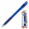 Ручка шариковая PENTEL XBX485-CC  Feel it!, резиновый упор, 0.5/0.23 мм, синяя, 2шт/уп