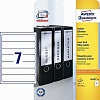 Этикетки самоклеящиеся AVERY-ZWECKFORM L4760-25, 38х192мм, для корешков папок, 7шт на листе А4, 25+5л/уп, белые