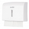 Диспенсер для листовых полотенец LAIMA PROFESSIONAL BASIC (Система H2), Z-сложения, белый, ABS