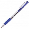 Ручка шариковая автоматическая BRAUBERG Click, резиновый упор, 0.5/1мм, масляные чернила, синяя