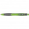 Ручка шариковая автоматическая Lamark Eye, резиновый упор, 0.5/0.7мм, корпус зеленый, синяя