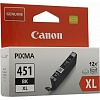 Картридж CANON CLI-451GY XL для MG7540,7140, iP8740, 680стр, Grey (6476B001)