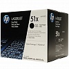 Картридж HP-Q7551XD для HP LJ P3005/M3035mfp/M3027mfp, 13000стр, Black, двойная упаковка, 2шт/уп