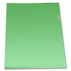 Папка-уголок Lamark, А4, пластик, 0.18мм, матовая, зеленая