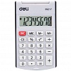 Калькулятор карманный  8 разр. Deli 39217, 105х63х15мм, черный