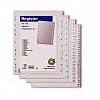Разделитель Office Point A4, пластик серый, цифровой, 1-20