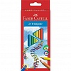 Набор цветных карандашей Faber-Castell, 24цв, корпус трехгранный, в картонной коробке