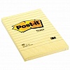 Самоклеящийся блок 3M Post-it Classic 660, 102х152мм, 100л, канареечный желтый, в линейку