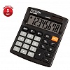 Калькулятор настольный 8 разр. CITIZEN SDC-805NR, двойное питание, 105х120х21мм, черный