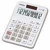 Калькулятор настольный 12 разр. CASIO MX-12B, двойное питание, 106.5x29x147мм, белый