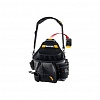 Поясная сумка KRAFTOOL KPB-20 320x310 мм с быстросъёмным креплением FastClip, плечевой ремень, 20 карманов и петель (38767)