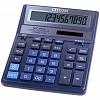 Калькулятор настольный 12 разр. CITIZEN SDC-888XBL, двойное питание, корректировка, 2 памяти, 203х158х31мм, синий