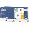 Бумага туалетная TORK Premium Т4, 2-слойная, 8рул/уп, 184л/рул, 23м/рул, белая (120320)