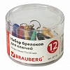 Брелок пластиковый для ключей BRAUBERG, с инфо-окном, длина 50мм, инфо-окно 30х15мм, 12шт/уп