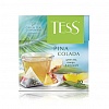 Чай зеленый с добавками TESS Pina Colada, с ароматом тропических фруктов, 20х1.8г, пирамидки