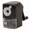 Точилка механическая BRAUBERG STYLE, для карандашей D 8-11мм, металлический механизм, в комплекте струбцина, черная