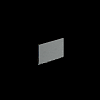 Экран прямоугольный RIVA  600х450х18мм, Серый