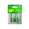 Батарейка GP C/LR14/MN1400, Super, 1.5V, алкалиновая, 2шт/уп