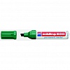 Маркер перманентный EDDING 500, скошенный наконечник, 2-7мм, зеленый