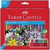 Набор цветных карандашей Faber-Castell, 60цв, корпус шестигранный, в картонной коробке