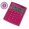 Калькулятор настольный 12 разр. CITIZEN SDC812NRPKE, двойное питание, 127х105х21мм, розовый