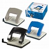 Дырокол KW-TRIO 966 до 20л, линейка, металлический, ассорти